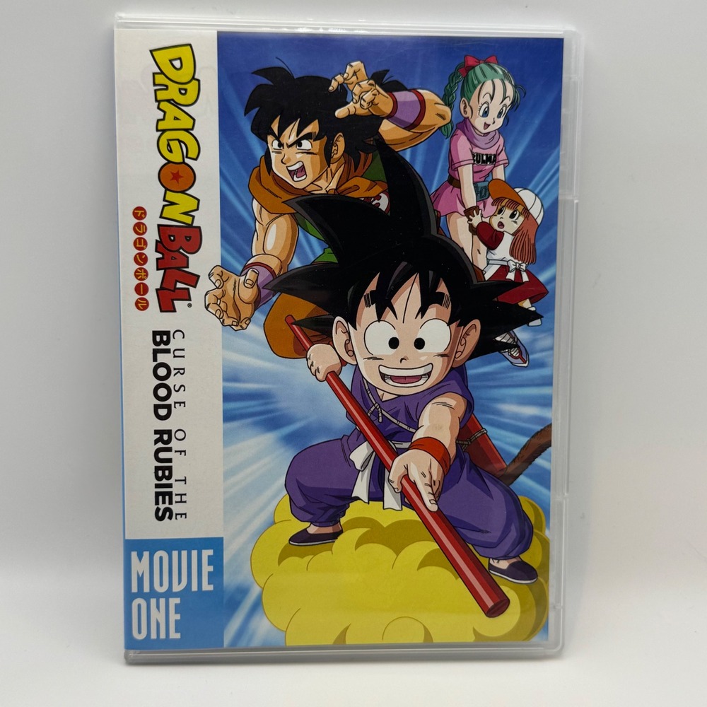 Dragon Ball Curse of the Blood Rubies Movie One DVD Funimation Anime FN-05197
